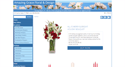 Desktop Screenshot of amazinggracefloral.com